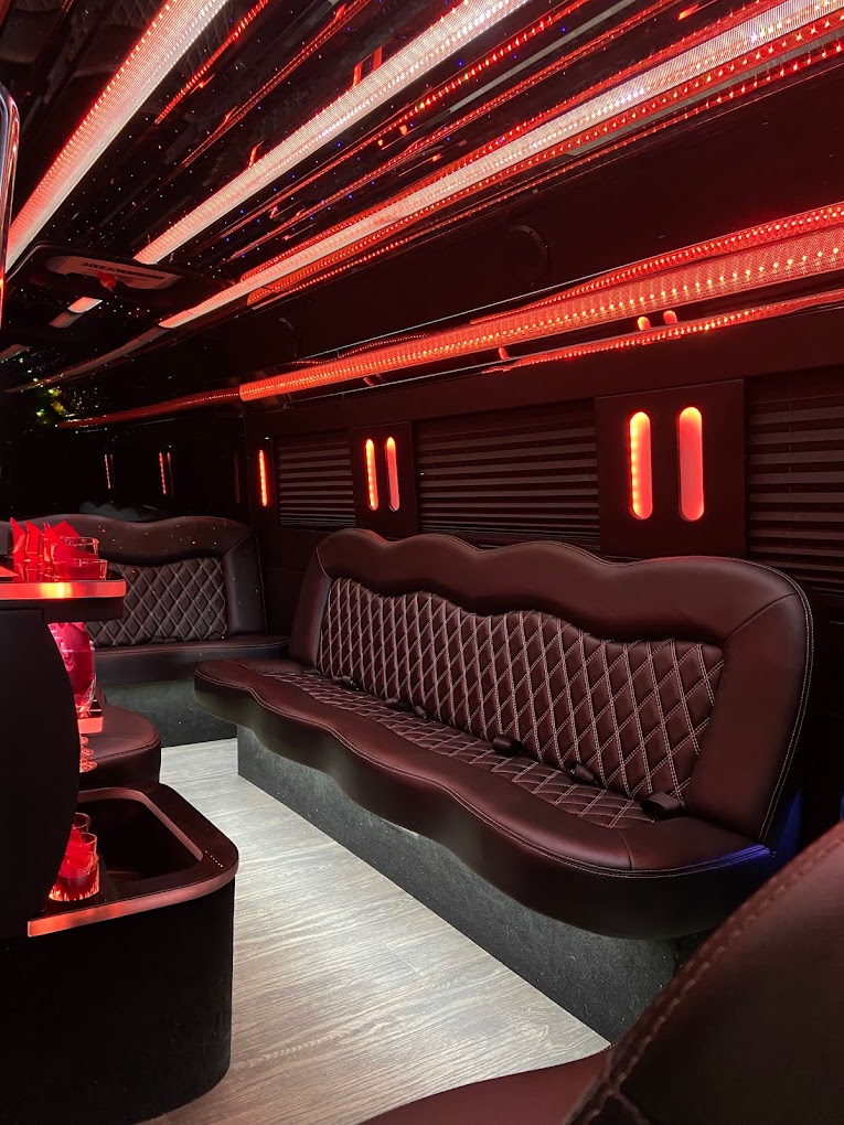 Wedding limo in Houston